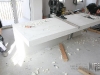 Betonowa wyspa kuchenna przed szlifowaniem