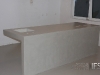Betonowa wyspa kuchenna, beton szlifowany efekt końcowy